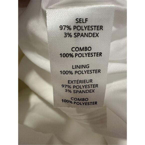 Milly Haddy Pleated Minidress in Ecru Size US8 $395 - Picture 12 of 12